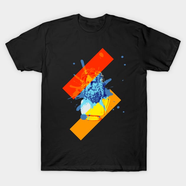 ZEUS - GREEK SERIES #2 T-Shirt by adanqz